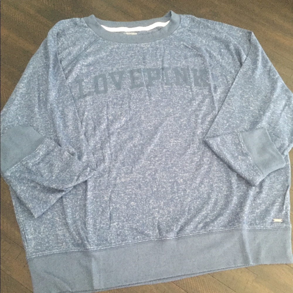 VS Pink soft slouchy crew!
